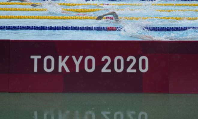 Simmarna tilläts tävla i OS i Tokyo. Arkivbild.
