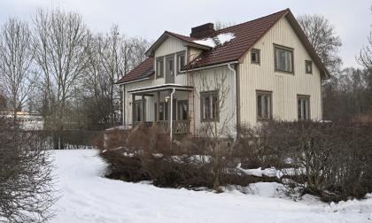 På Åkervägen 13 i Mariehamn finns huset som såldes för 145.000 euro.