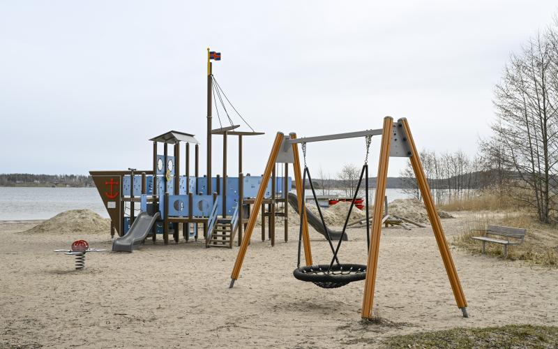 En lekpark med tydligt tema och identitet skulle göra Lilla holmen till ett speciellt utflyktsmål och vara en turistattraktion.
<@Fotograf>Robert Jansson