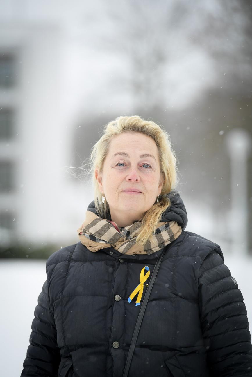 Monica von Frenckell är engagerad i Ukrainahjälpen och en av arrangörerna bakom stödgalan.