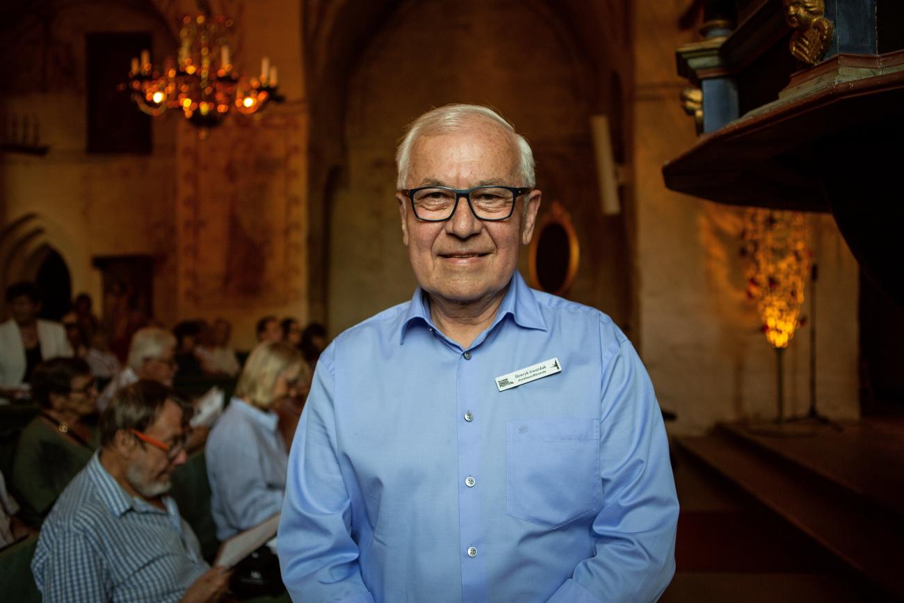 Orgelfestivalens inledningskonsert hålls till minne av föreningen Ålands orgelfestivals tidigare ordförande Henryk Gwardak som avled den 13 oktober i fjol. <@Fotograf>Cajsa Borgström