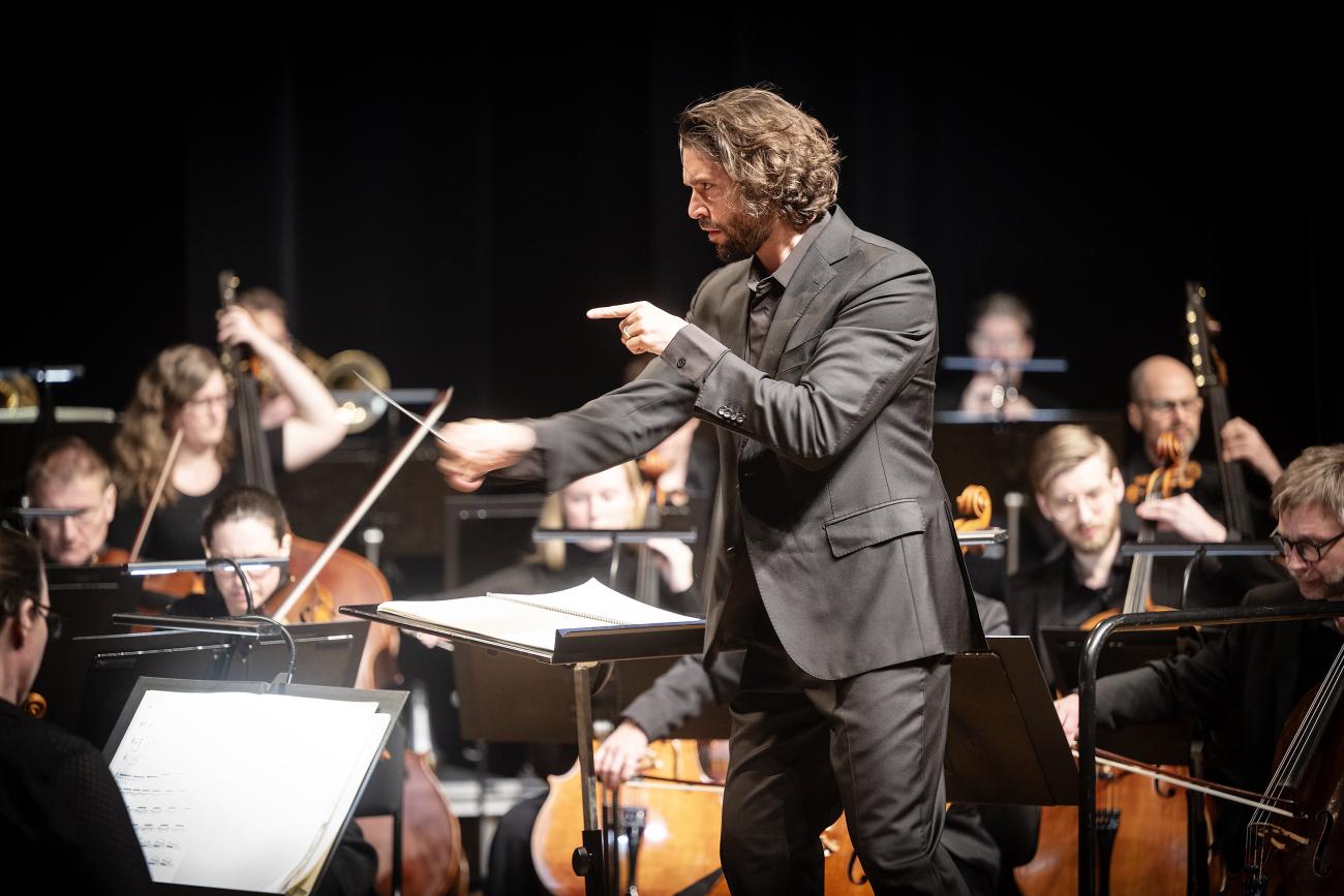 Gävle symfoniorkesters nye chefdirigent Christian Reif.