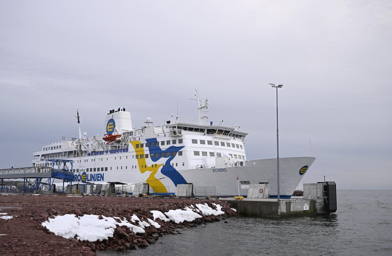Olyckan då ett hängdäck rasade ombord på ms Eckerö skedde i oktober i fjol.