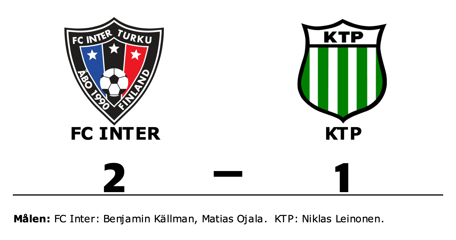 FC Inter vann mot KTP