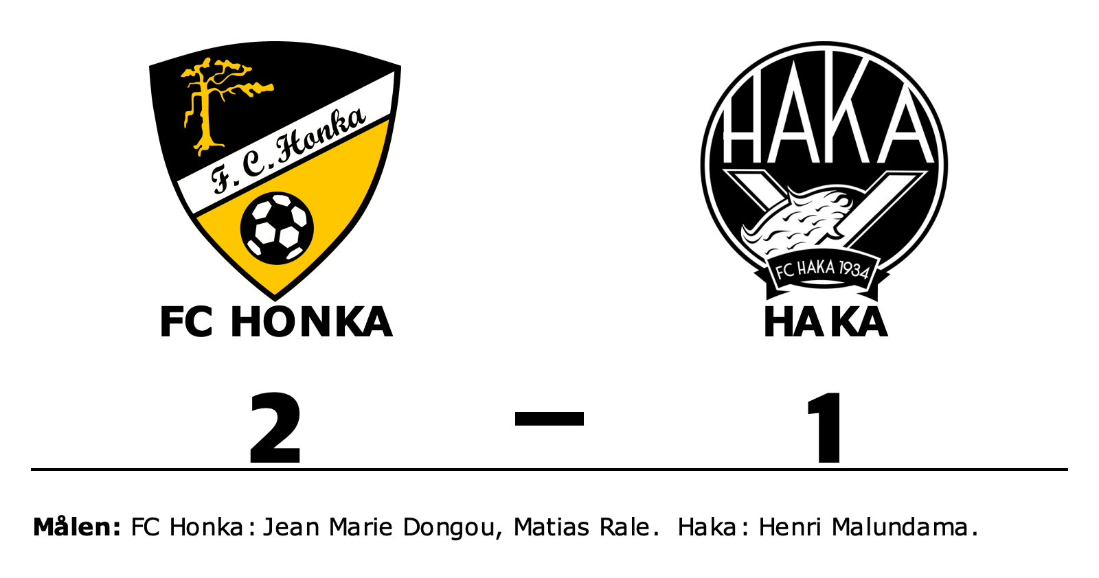 FC Honka vann mot Haka