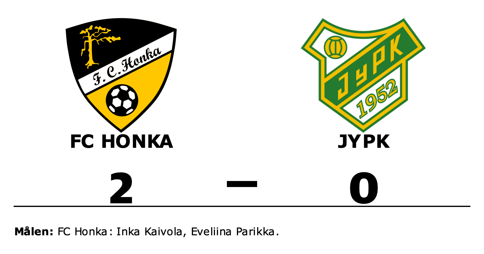 FC Honka vann mot JyPK