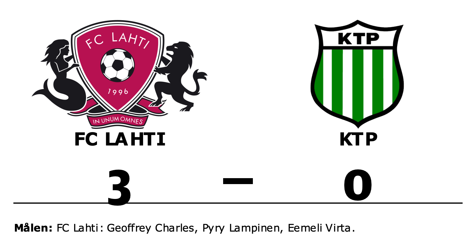 FC Lahti vann mot KTP