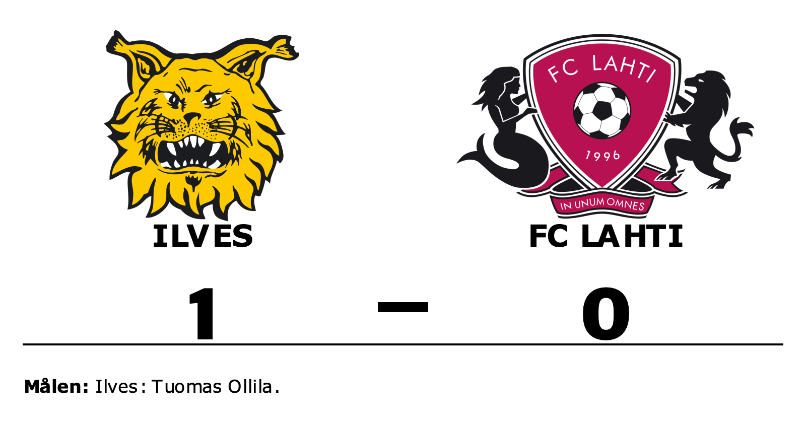 Ilves vann mot FC Lahti