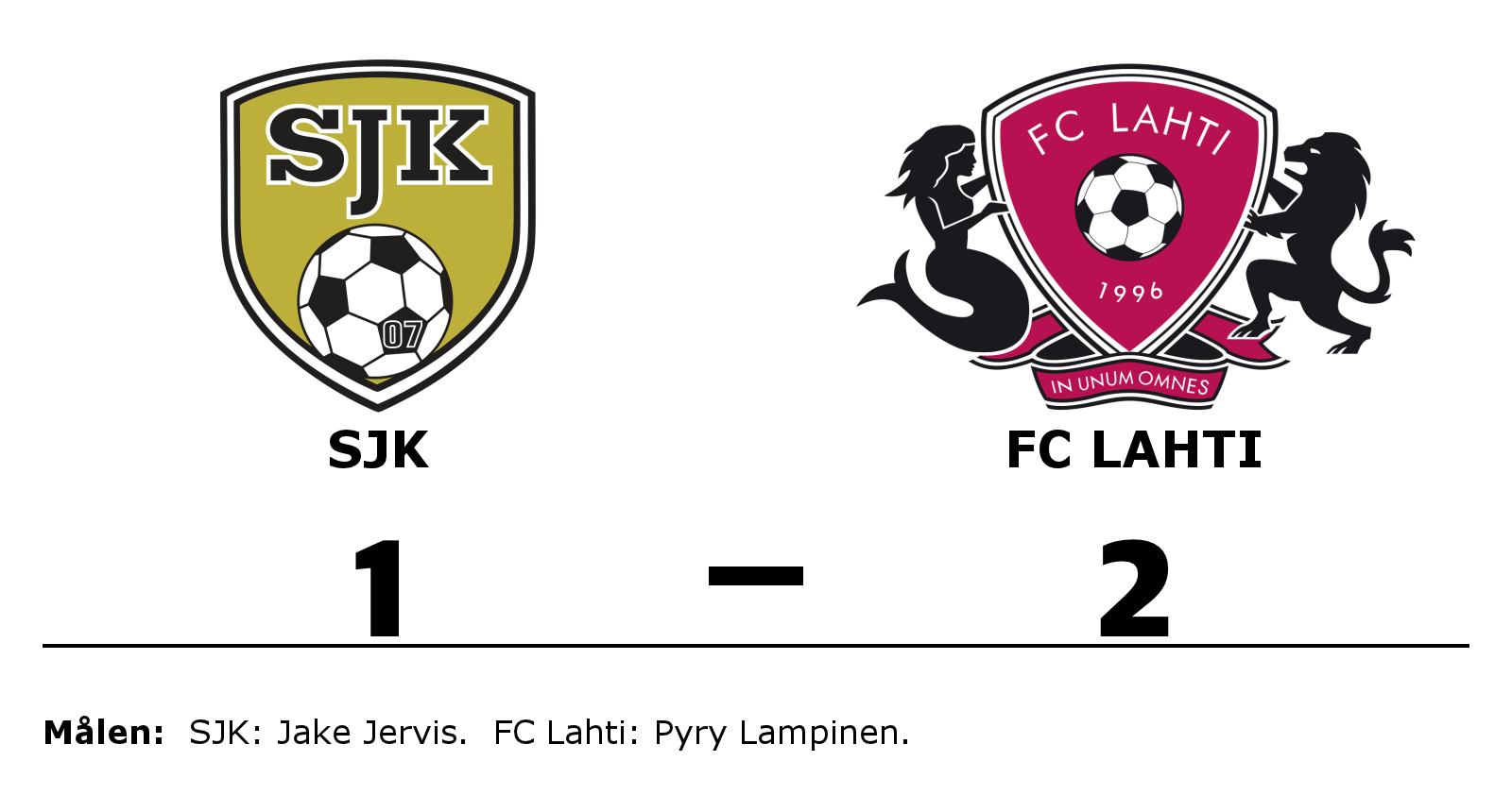 SJK förlorade mot FC Lahti