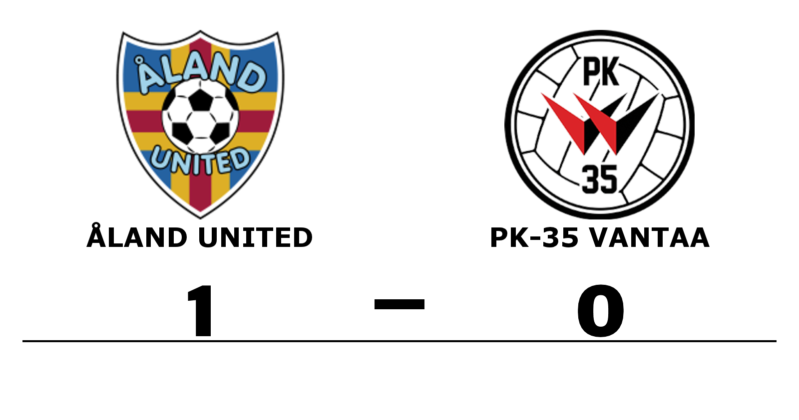 Åland United vann mot PK-35 Vantaa