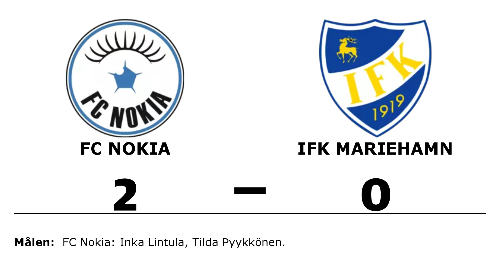 FC Nokia vann mot IFK Mariehamn