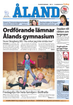 Ålandstidningen - 2013-01-15