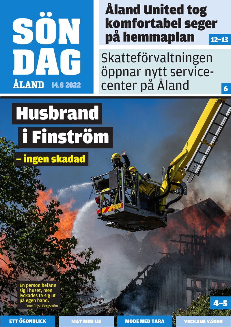 Ålandstidningen - 2022-08-14