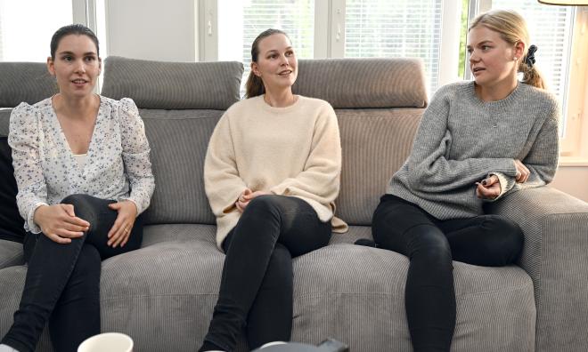 Ingeborg Hanses, Ingegerd Hanses och Linda Öfverström har i många år funderat på att starta ett företag tillsammans.