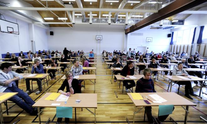 130 personer skrev högskoleprovet på Åland i lördags.