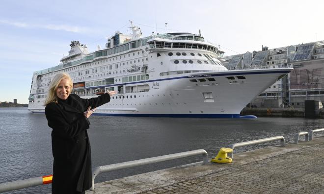 Susanne Kaarnimo-Knight ser fram emot att börja trafikera med Birka Gotland.