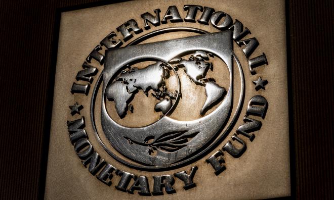 Internationella valutafonden (IMF) presenterar en ny tillväxtprognos inför veckans vårmöte i Washington DC, USA. Arkivbild.