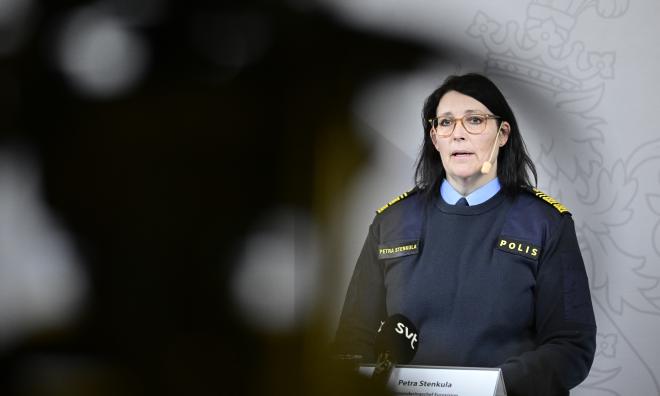 Petra Stenkula, kommenderingschef och chef för polisområde Malmö.