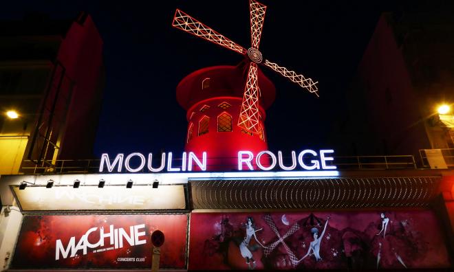 Moulin Rouge (på franska "röd kvarn") är en klassisk kabaréscen i Frankrikes huvudstad Paris.