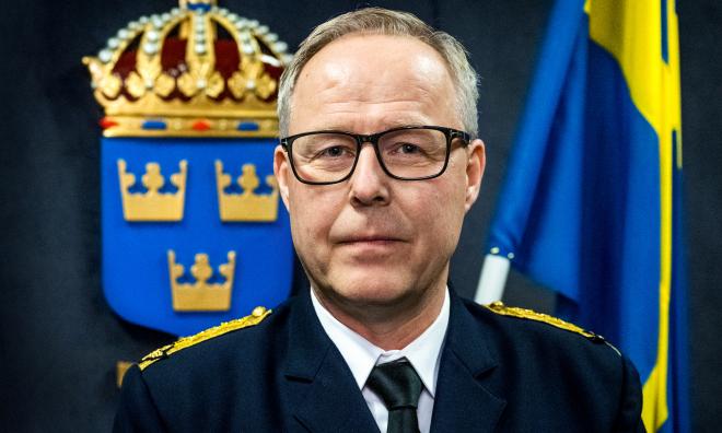 Carl-Johan Edström vid Försvarsmakten. Arkivbild.
