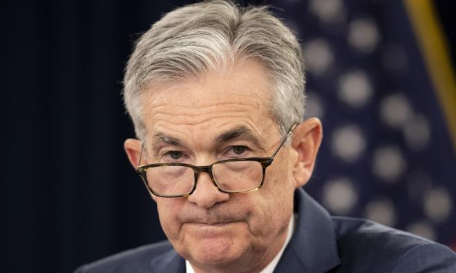 Det har kommit en ny laddning inflationssiffror för USA:s centralbank, med chefen Jerome Powell, att förhålla sig till i sin räntepolitik. Arkivbild.
