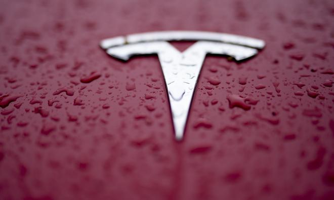 Pensionsjätten AMF hoppas kunna sätta press på Tesla på biltillverkarens stämma nästa månad. Arkivbild.