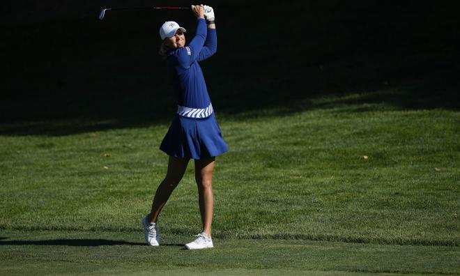 Anna Nordqvist är en av två svenskor som får spela vidare i helgens US Open i Pennsylvania.