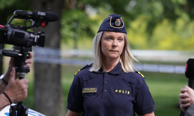 Frida Braf, chef för lokalpolisområde Norrköping.