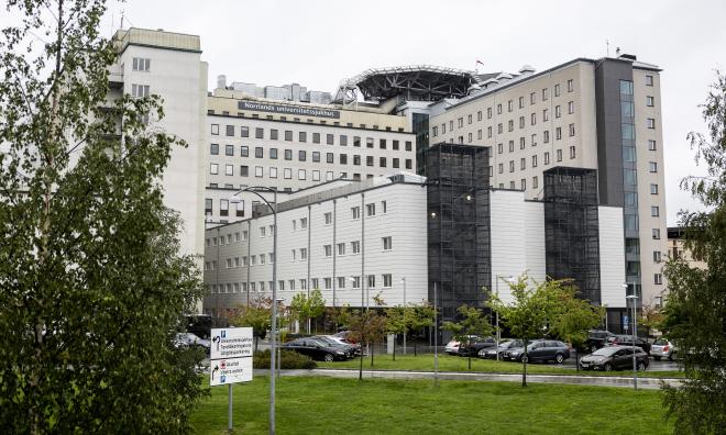 Norrlands universitetssjukhus i Umeå är en av verksamheterna som kommer att beröras av vårdstrejken. Arkivbild.