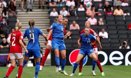 UEFA Women's Euro 202212.7.2022, Stadium MK, Milton Keynes.Tanska - Suomi / Denmark v Finland