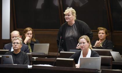 140922 , 14092022 , 20220914 ,  Lagting , lagtinget , plenum , plenisal , politiker , politik , Katrin Sjögren (Lib) , Liberalerna