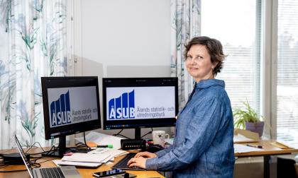 Sanna Roos, ÅSUB, Ålands statistik-och utredninsbyrå, 