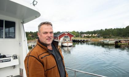 Anläggningschef Johan Mörn tycker det är viktigt att profilera Silverskär som en hållbar destination.@Foto:Daniel Eriksson
