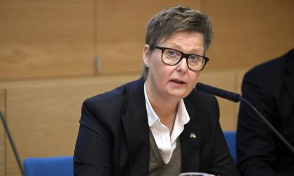 utbildningsminister Annika Hambrudd (C) .Robert Jansson