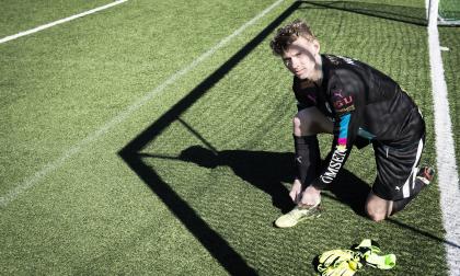 Marc Nordqvist ska visa vad han går för och bli den där förstemålvakten IFK behöver.@Foto:Daniel Eriksson