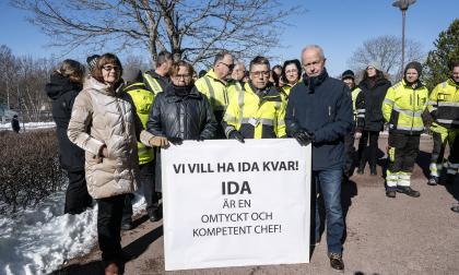 Mariehamns stad, Manifestation för Ida Mann