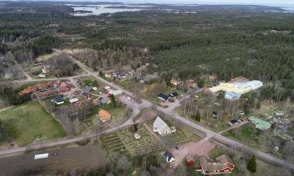 Kommunen hade planerat ett bostadsområde för småhus i centrala Vestergeta, men man har inte råd.