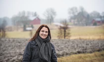 ”Risken är att gödselbrunnarna blir fulla under vintern”, säger Sue Holmström, vd för Ålands producentförbund.