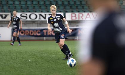 I dag börjar allvaret för U17-landslaget, med Åland United-talangen Olivia Ulenius i laget.