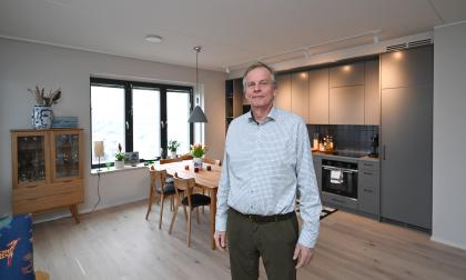 Att tömma en villa man bott 30 år i och flytta till 77 kvadratmeter i city var en utmaning, konstaterar Johan Eriksson.