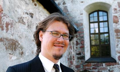Markus Malmgren år 2004 då han spelade vid Åland orgelfestival.