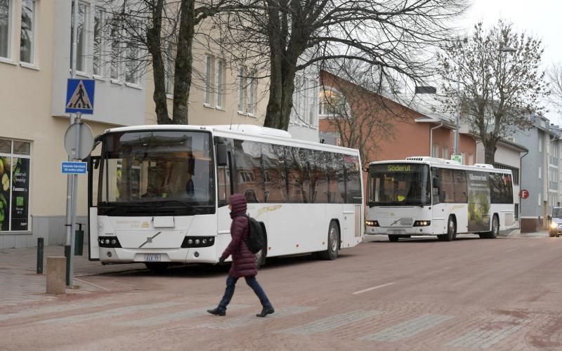 Buss, Mariehamn.