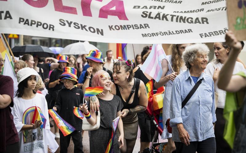 Åland pride, Prideparad, Åland100queer, Regnbågsfyren