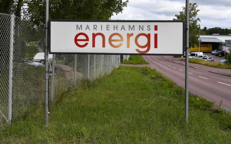 310720 , 31072020 , 20200731 , Mariehamns energi skylt