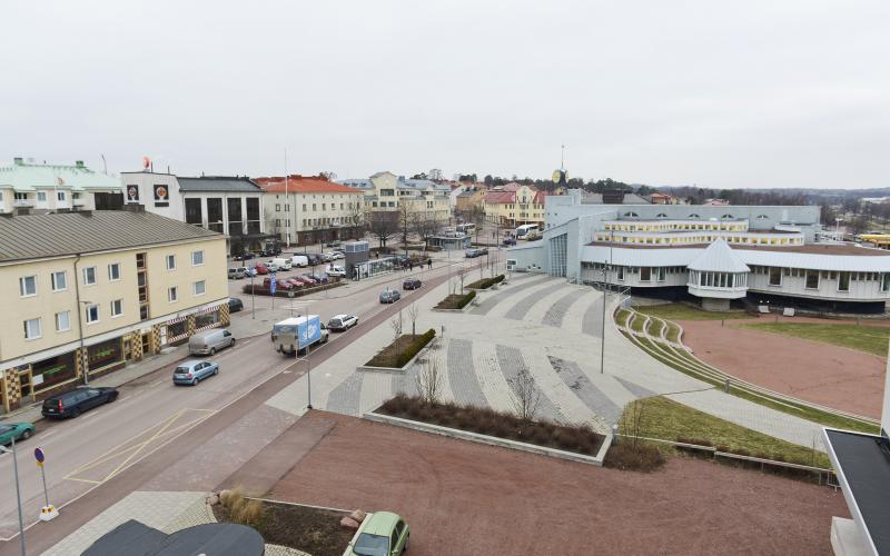 Mariehamn, miramarparken, biblioteket, mariehamns stadsbibliotek, strandgatan, bussplan, 