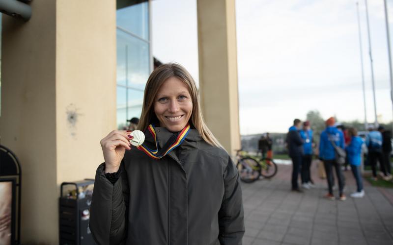 Åland Marathon  *** Local Caption *** @Bildtext:Landslagslöparen Johanna Bäcklund var på Åland över helgen och passade då på att slå nytt banrekord över distansen 21,1 kilometer.@Normal:<@Foto>Foto: Hülya Tokur-Ehres