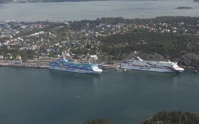 Silja Line, Tallink Silja, Västra hamnen