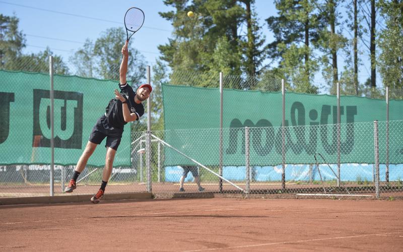 110721 , 11072021 , 20210711 , Tennis, Bollhalla , MLK ,  *** Local Caption *** @Bildtext:Tennis, Bollhalla, MLK, Nathan Schulz@Foto:Foto: Hülya Tokur-Ehres