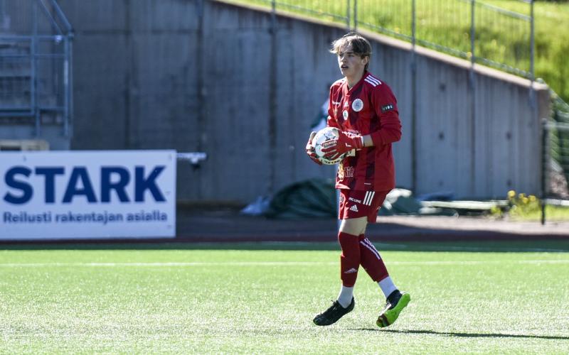 Målvakten, Gabriel Kolodziejczyk,  FC Åland-ÅIFK, WHA, fotboll
