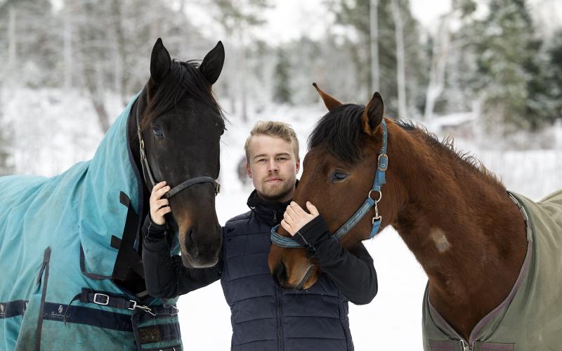 Andreas Söderström, lördagsporträtt, hästar